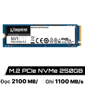 Ổ cứng SSD Kingston NV1 M.2 PCIe NVMe 250GB SNVS/250G
