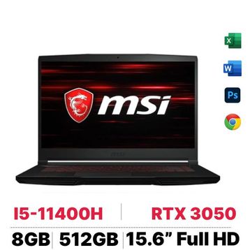 Laptop MSI Gaming GF63 Thin 11UD-473VN - Cũ Đẹp