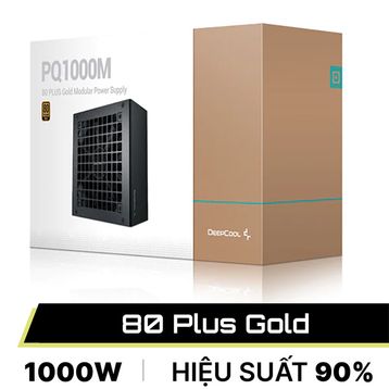 Nguồn máy tính Deepcool PQ1000M 1000W - 80 Plus Gold - Full modular