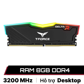 RAM PC Teamgroup T-Force Delta RGB 8GB DDR4 3200Mhz