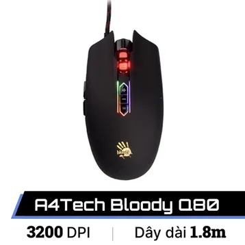 Chuột Gaming A4Tech Bloody Q80 Neon X Gidle 3200 DPI