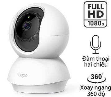 Camera IP Wifi TP-Link Tapo 360 1080P TC70 Trắng