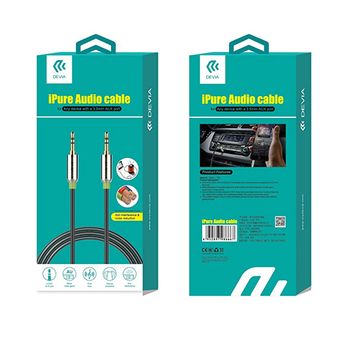 Cáp âm thanh devia audio cable 3.5mm 1m