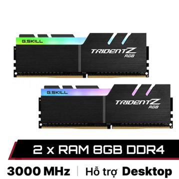 RAM PC G.SKILL Trident Z RGB 16GB (2X8GB) 3000MHz DDR4