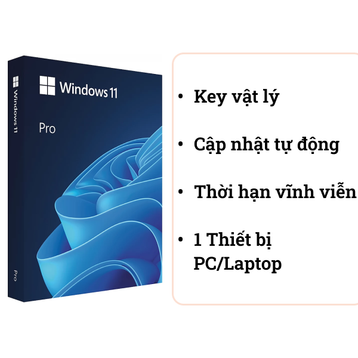 Phần mềm Microsoft Windows 11 Pro (Bản vật lý)