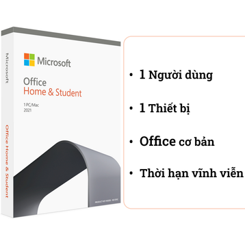 Phần mềm Microsoft Office Home & Student 2021
