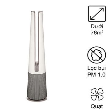 Máy lọc không khí kết hợp quạt LG Puricare AeroTower FS15GPBF0