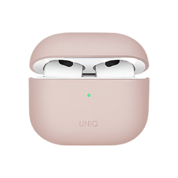 Hộp đựng tai nghe AirPods 3 Uniq Lino Hybrid Liquid Silicon