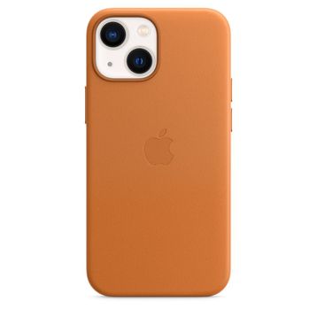 Ốp lưng iPhone 13 Mini Apple Leather Case Chính hãng hỗ trợ sạc MagSafe