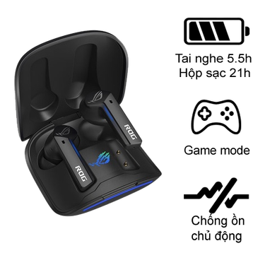 Tai nghe Bluetooth True Wireless Gaming ROG Cetra