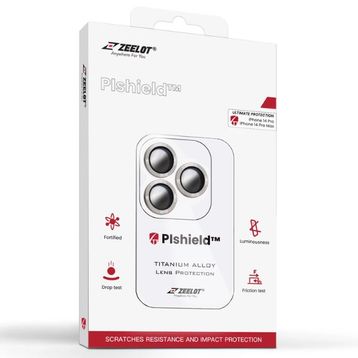 Miếng dán camera iPhone 14 Pro/14 Pro Max Zeelot Pishield viền màu