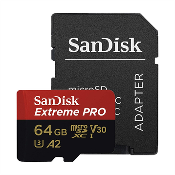 Thẻ nhớ Micro SDXC Sandisk Extreme Pro V30 A2 200MB/S 64GB