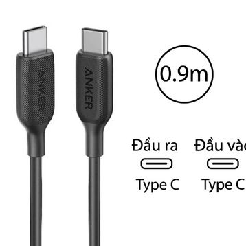 Cáp sạc Anker Powerline III USB-C to USB-C 0.9m A8852