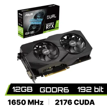 Card màn hình Asus Dual RTX 2060 12G Evo