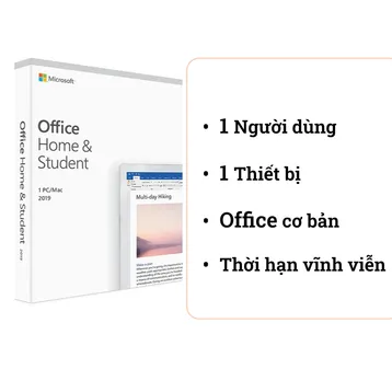Phần mềm Microsoft Office Home & Student 2019