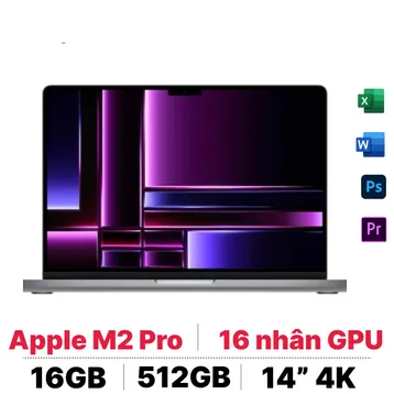 MacBook Pro 14 inch M2 Pro 2023 (10 CPU - 16 GPU - 16GB - 512GB)
