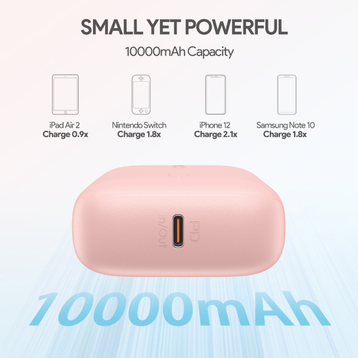 Pin sạc dự phòng Aukey 10000MAH PD 20W & QC 3.0 (PB-N83S)