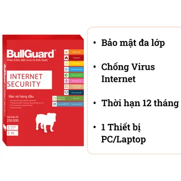 Phần mềm diệt virus Bullguard Internet Security