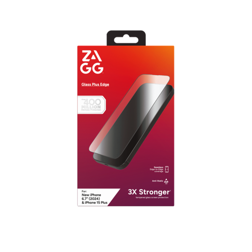 Dán Kính Cường Lực Màn Hình Iphone 16 Plus Zagg Plus Edge Full