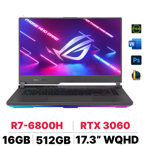 Laptop Asus Gaming Rog Strix G17 G713Rm - Ll016W - Cũ Đẹp