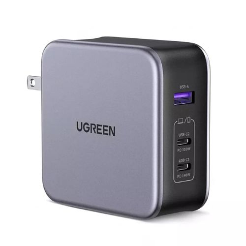 Củ Sạc Ugreen Gan Nexode 3 Cổng ( Us 2C 1A ) 140W Cd289 90548