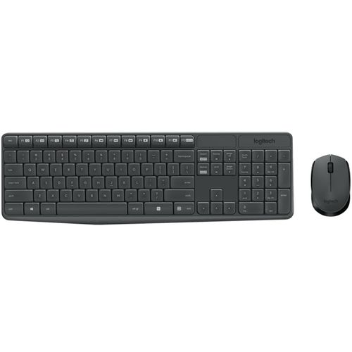 Combo Bàn Phím + Chuột Không Dây Logitech Mk235