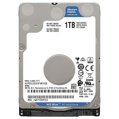 Ổ Cứng Hdd Laptop Wd 1Tb Blue 2.5 Inch 5400Rpm 