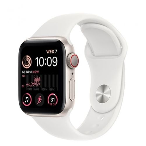 Apple Watch Se 2022 44Mm (4G) Viền Nhôm - Dây Cao Su - Cũ Trầy Xước