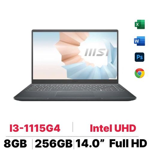 Laptop Msi Modern 14 B11Mou - 1028Vn - Cũ Đẹp