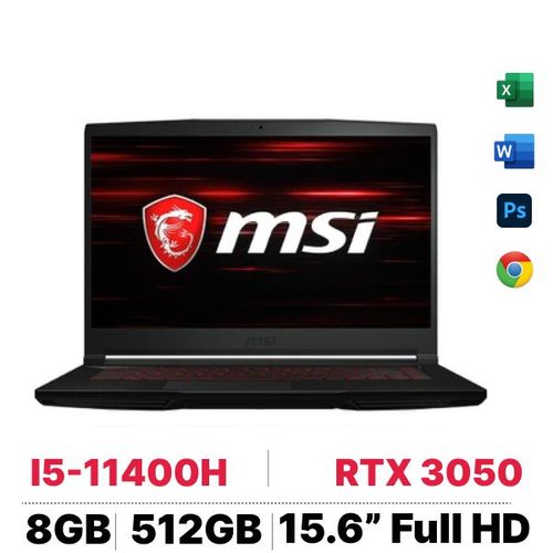 Laptop Msi Gaming Gf63 Thin 11Ud - 473Vn - Cũ Xước Cấn