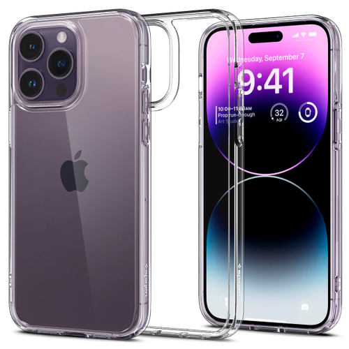 Ốp Lưng Iphone 14 Pro Spigen Hybrid Crystal Clear