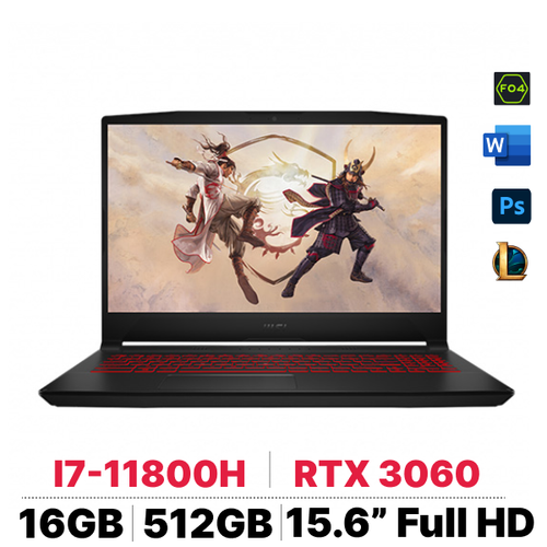 Laptop Msi Gaming Katana Gf66 11Ue - 824Vn