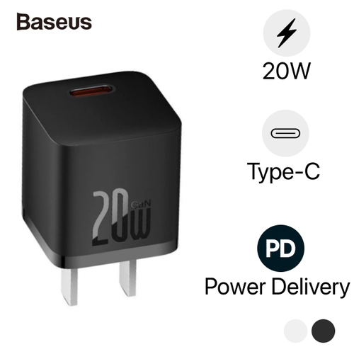 Củ Sạc Baseus Gan5 1C Pd 20W - Chính Hãng