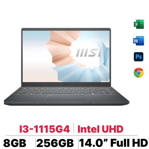 Laptop Msi Modern 14 B11Mol - 420Vn - Cũ Đẹp