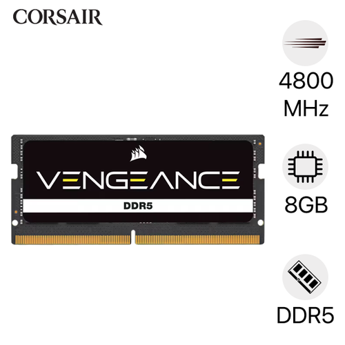 Ram Laptop Corsair 8Gb 4800Mhz Ddr5 Cmsx8Gx5M1A4800C40