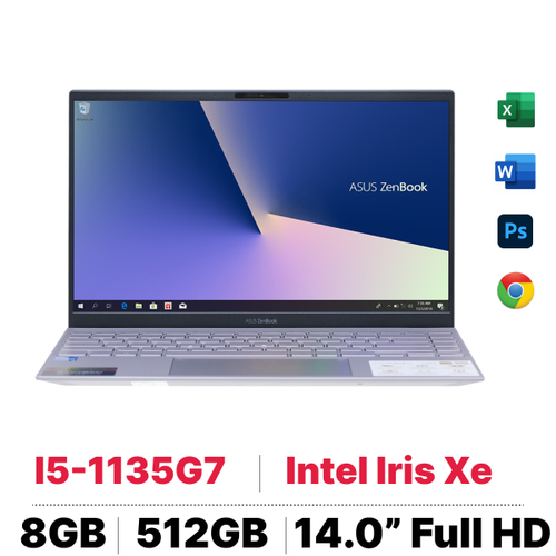 Laptop Asus Zenbook Ux425Ea - Ki883W - Cũ Trầy Xước