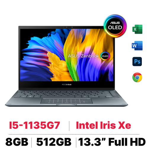 Laptop Asus Zenbook Flip Ux363Ea0 - Hp726W - Cũ Đẹp