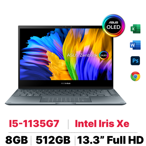 Laptop Asus Zenbook Flip Ux363Ea0 - Hp726W - Cũ Trầy Xước