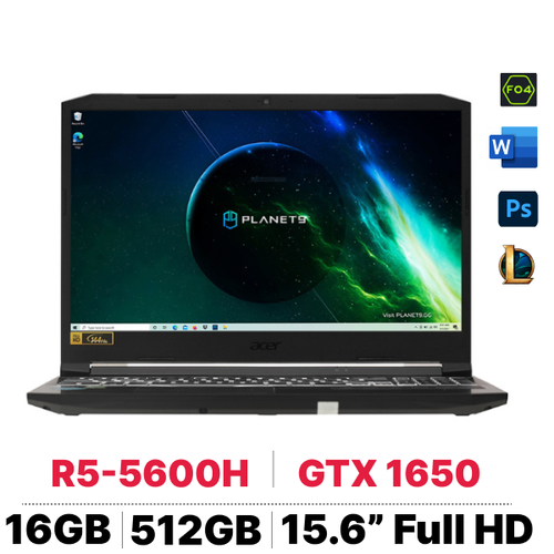 Laptop Gaming Acer Nitro 5 An515 - 45 - R6Ev Nh.qbmsv.006 - Cũ Trầy Xước