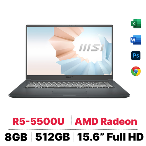 Laptop Msi Modern 15 A5M 238Vn - Cũ - Trầy Xước