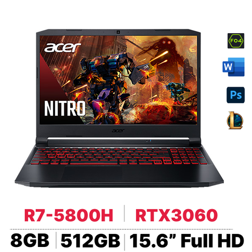 Laptop Gaming Acer Nitro 5 An515 - 45 - R86D Nh.qbcsv.005 - Cũ Đẹp