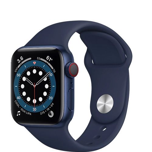 Apple Watch Series 6 44Mm (4G) Viền Nhôm Dây Cao Su - Cũ Trầy Xước