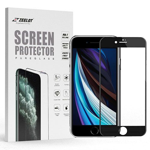 Miếng Dán Cường Lực Cao Cấp Full Màn Hình Iphone Se 2020/2022 Zeelot Solidsleek 