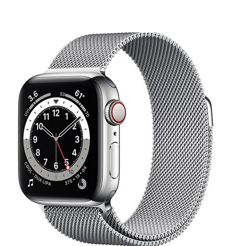 Apple Watch Series 6 44Mm (4G) Viền Thép Dây Thép Trầy Xước