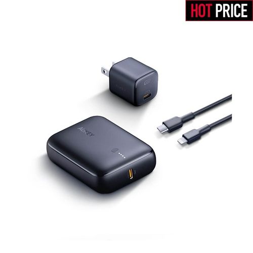 Bộ Sạc Aukey Bundle On The Go 3 Trong 1 (Tk - 2) - Cũ