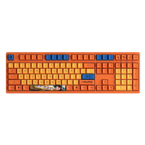 Bàn Phím Cơ Không Dây Akko 3108 Rf Dragon Ball Z Goku
