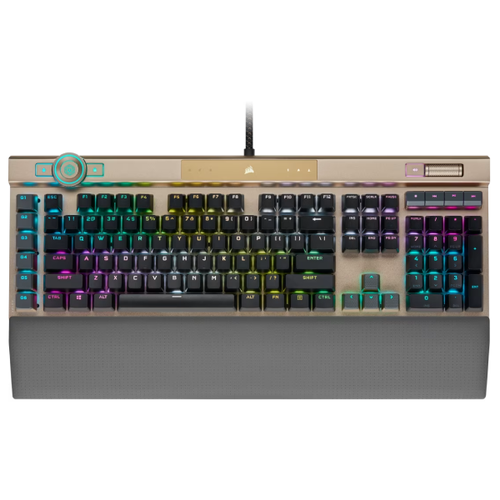 Bàn Phím Gaming Corsair K100 Midnight Gold - Rgb (Ch - 912A21A - Na)
