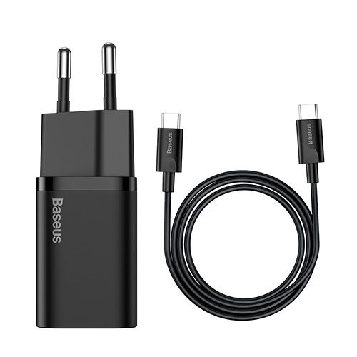 Củ Sạc Baseus Super Si 25W 1 Cổng Kèm Cáp Type - C To Type - C 1M