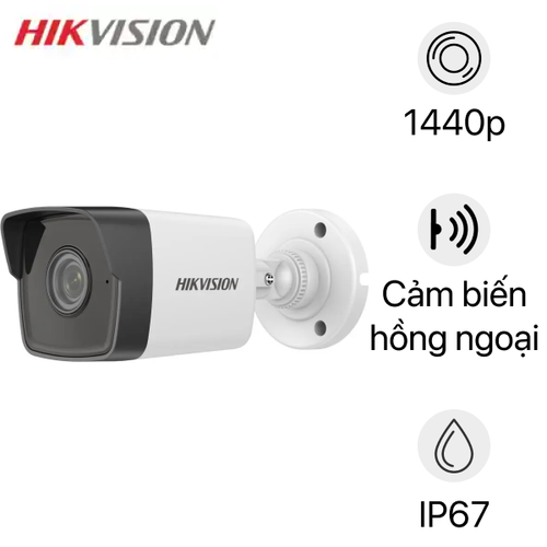 Camera Ip Hikvision Trụ Ds - 2Cd1043G0 - Iuf 4Mp