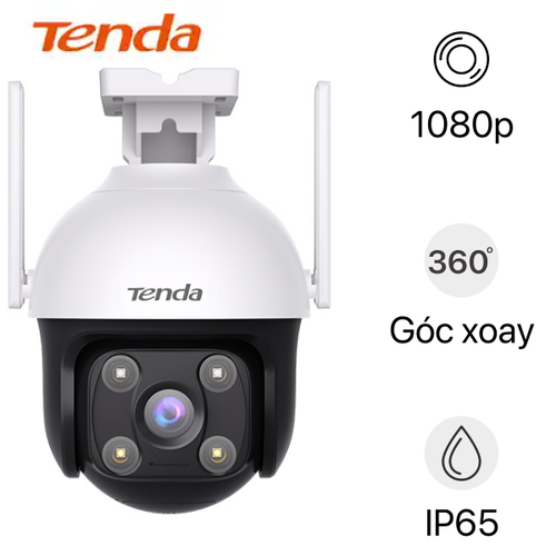 Camera Ip Wifi Tenda Ch3 1080P Hồng Ngoại Không Dây Ngoài Trời